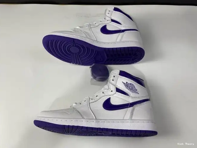 Kicktheory PURPLE AIR CD0461-151 COURT HIGH 1 JORDAN RETRO 0622